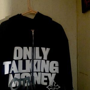 Only Talking Money Zip Up Jacket